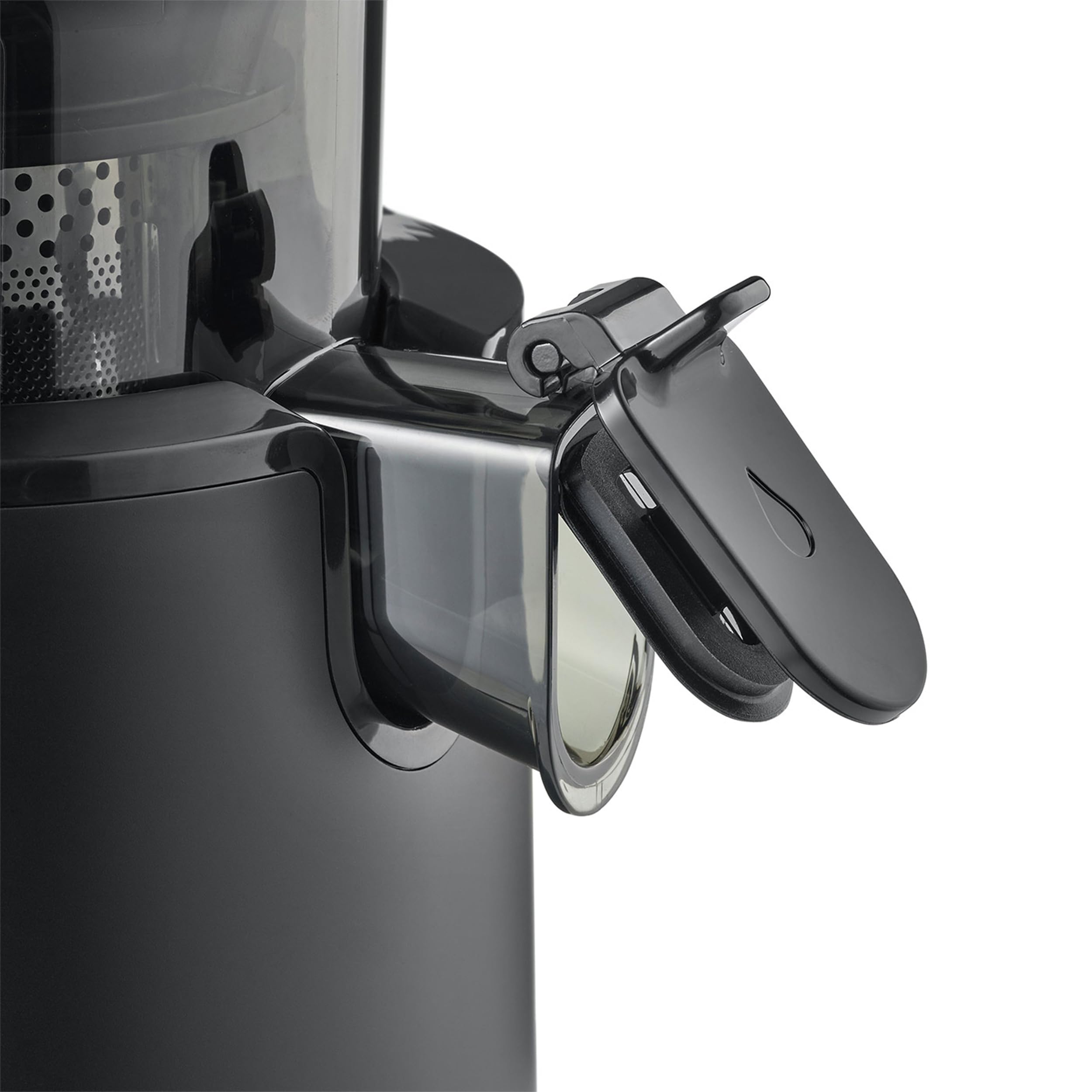 CASO Juice Fit Pro Slow Juicer, zwycięzca testu: test domu i ogrodu, niska liczba obrotów (40 obr./min), duży otwór do napełniania o średnicy 130 mm do całych owoców, czarny