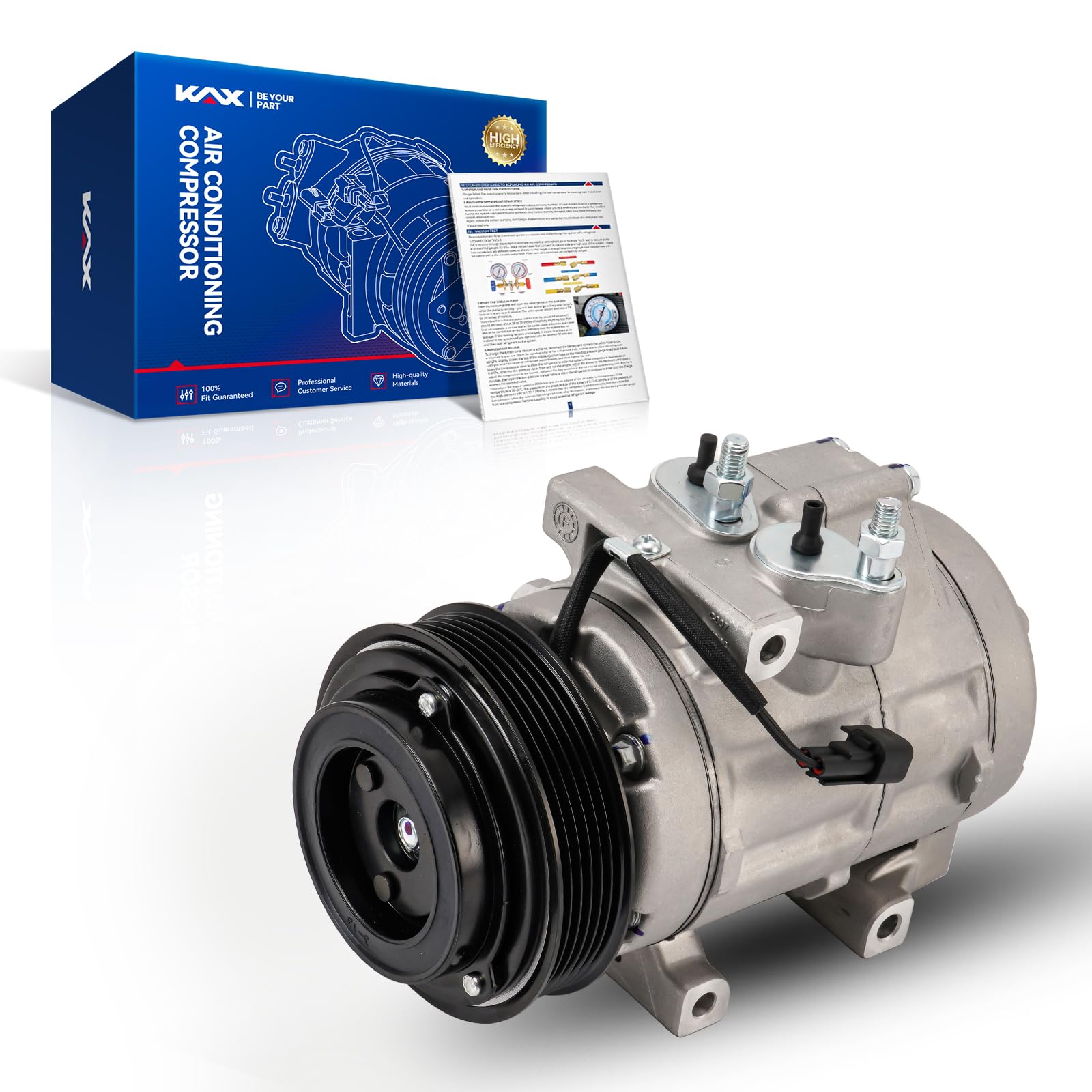 wk　0808 Amazon.com: RYC New Universal AC Compressor and A/C Clutch