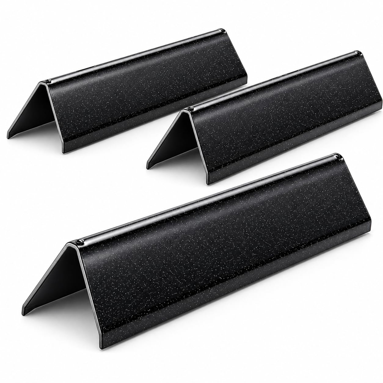 15.3 Inches 7635 Flavorizer Bars Replacement for Weber Spirit 200 Series (2 Burners) Spirit E210, S210, E220, S220, with Front Control Knobs, 304 Porcelain Enameled Flavor Bars for Weber 7635, 16GA.