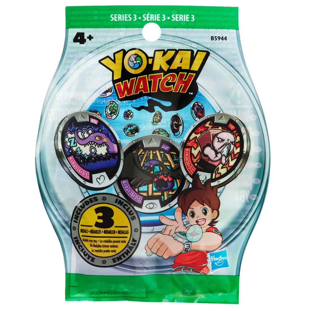 Yo-Kai Watch 13820 Medals Blind Bag Display Box (24 Packets)