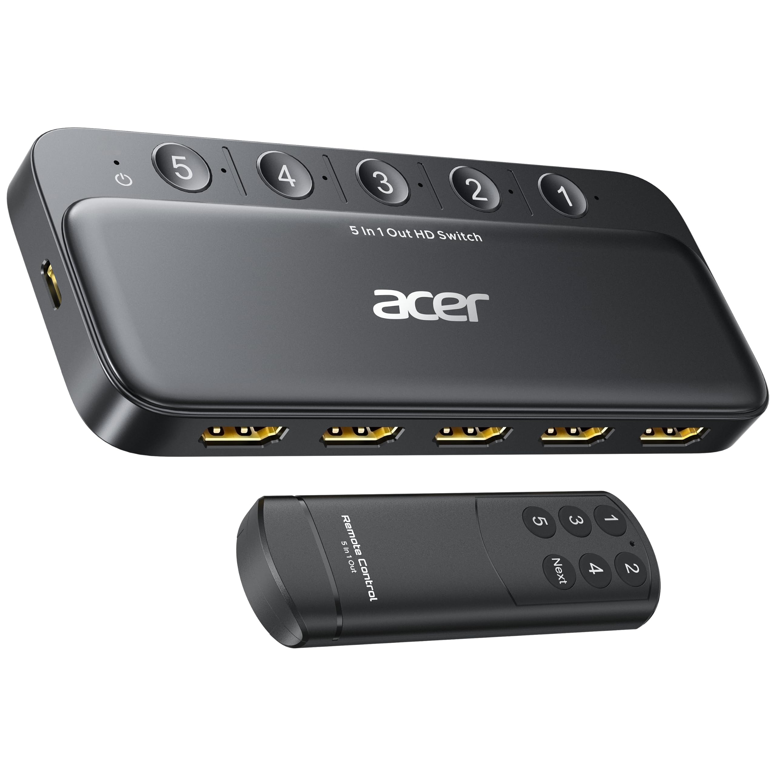 Mando a distancia HDMI 5 en 1