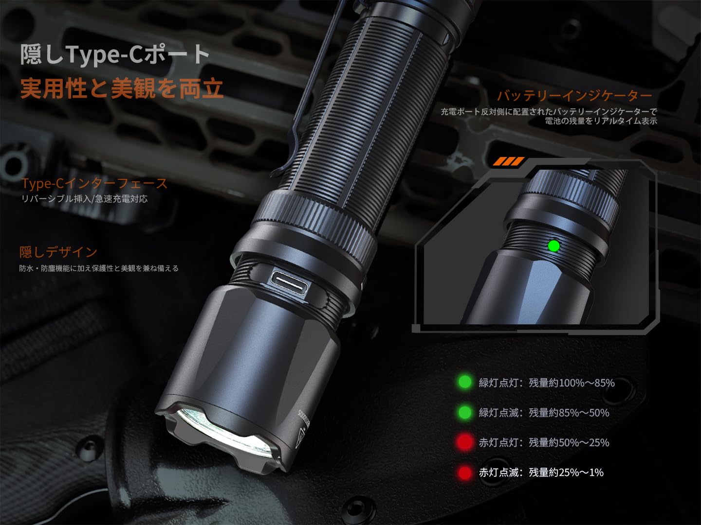 Amazon.co.jp: Fenix TK20R V2.0-R Flashlight, LED Light