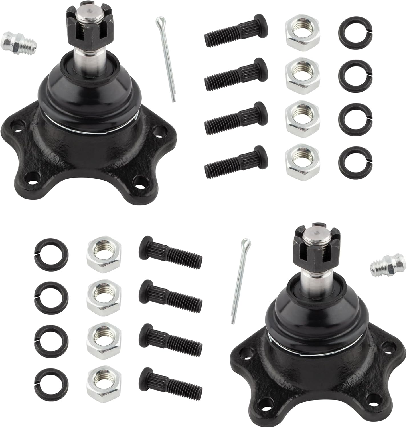 BOXI (Set of 2) Front Upper Ball Joint K9482 Ball Joints Kit Fit Toyota 4Runner 1986-1995, for Toyota Pickup 4WD 1986-1995, for Toyota T100 4WD 1993-1998