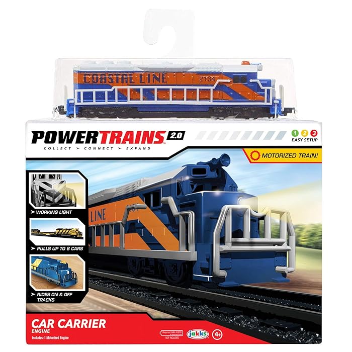 Battery Powered Train Engine, Motorized 