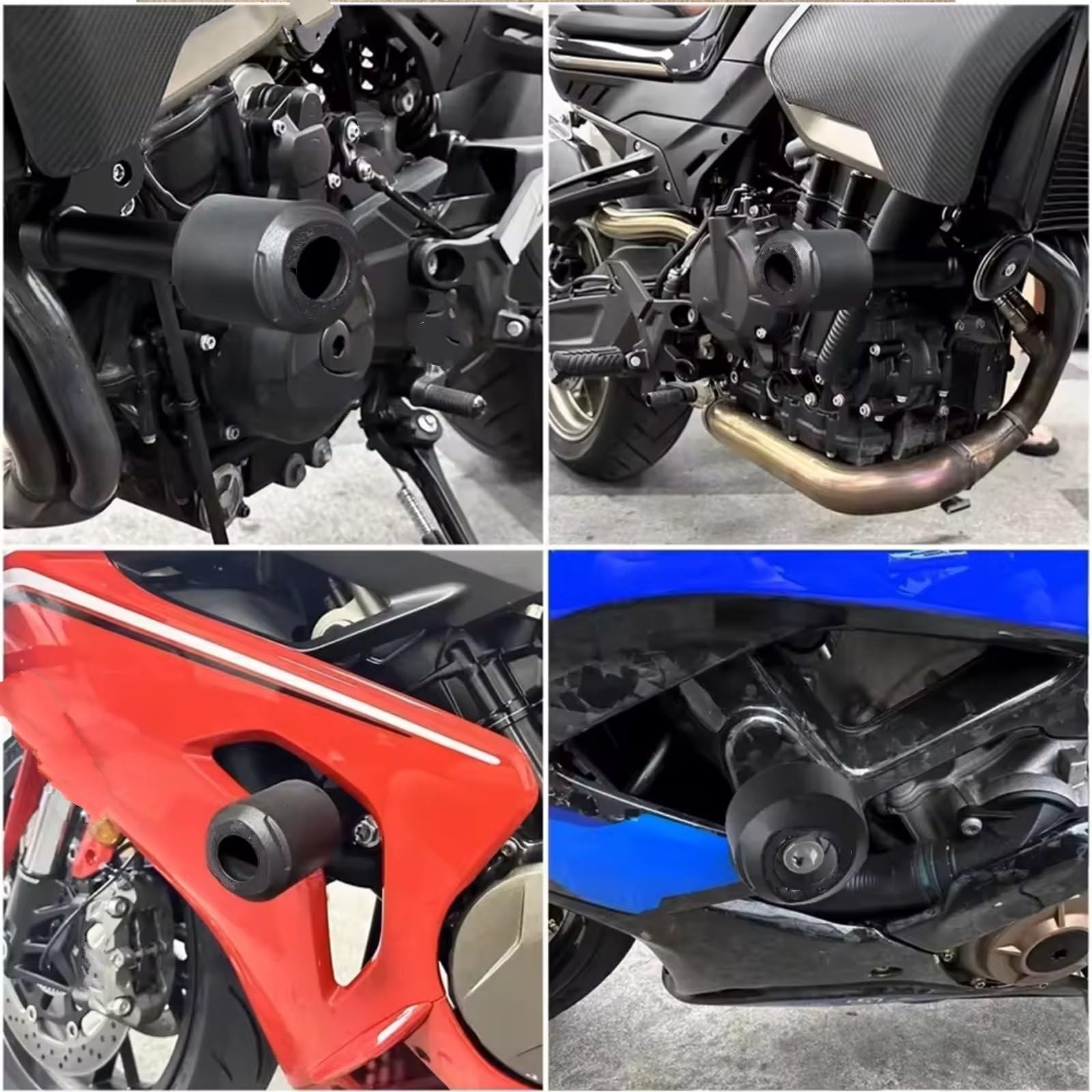 Compatibile Con Suzuki Per SV650 Per SV650X 2016-2025 Moto Protezione Dalla Caduta Paratelaio Carenatura Guard Crash Pad Protector Per