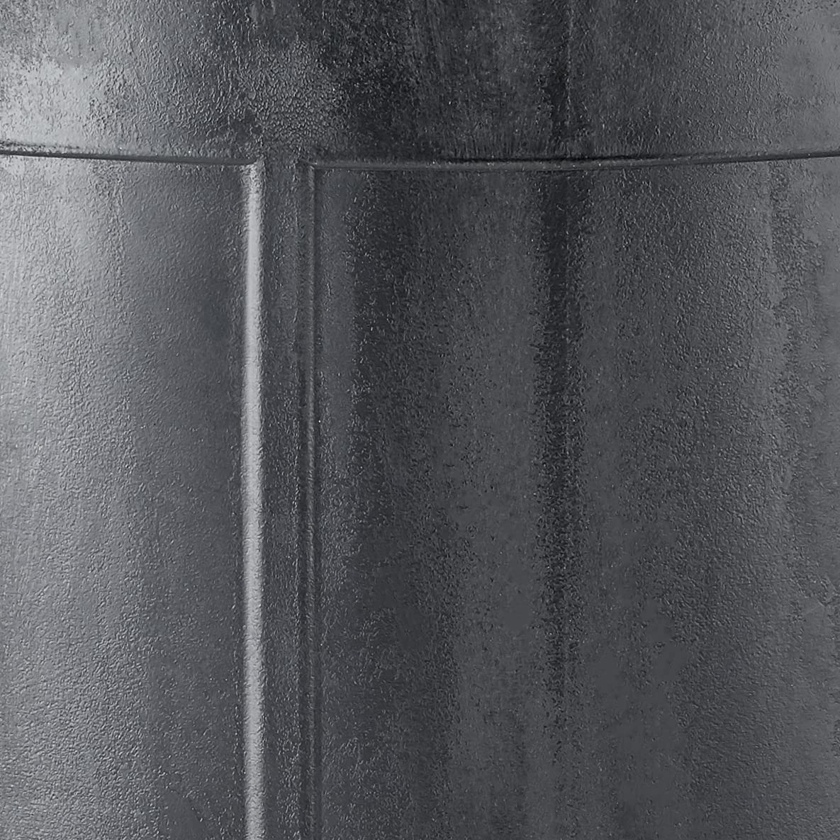CIS Bidone portarifiuti in plastica, Nero 100 l