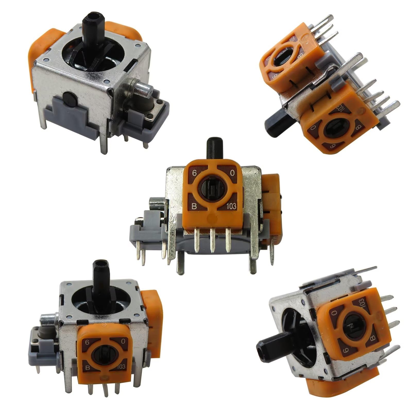 Amazon.com: 5-Pack Replacement 3D Analog Stick Joystick for PS2