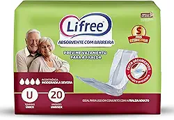 Lifree Absorvente Geriátrico 20 Unidades