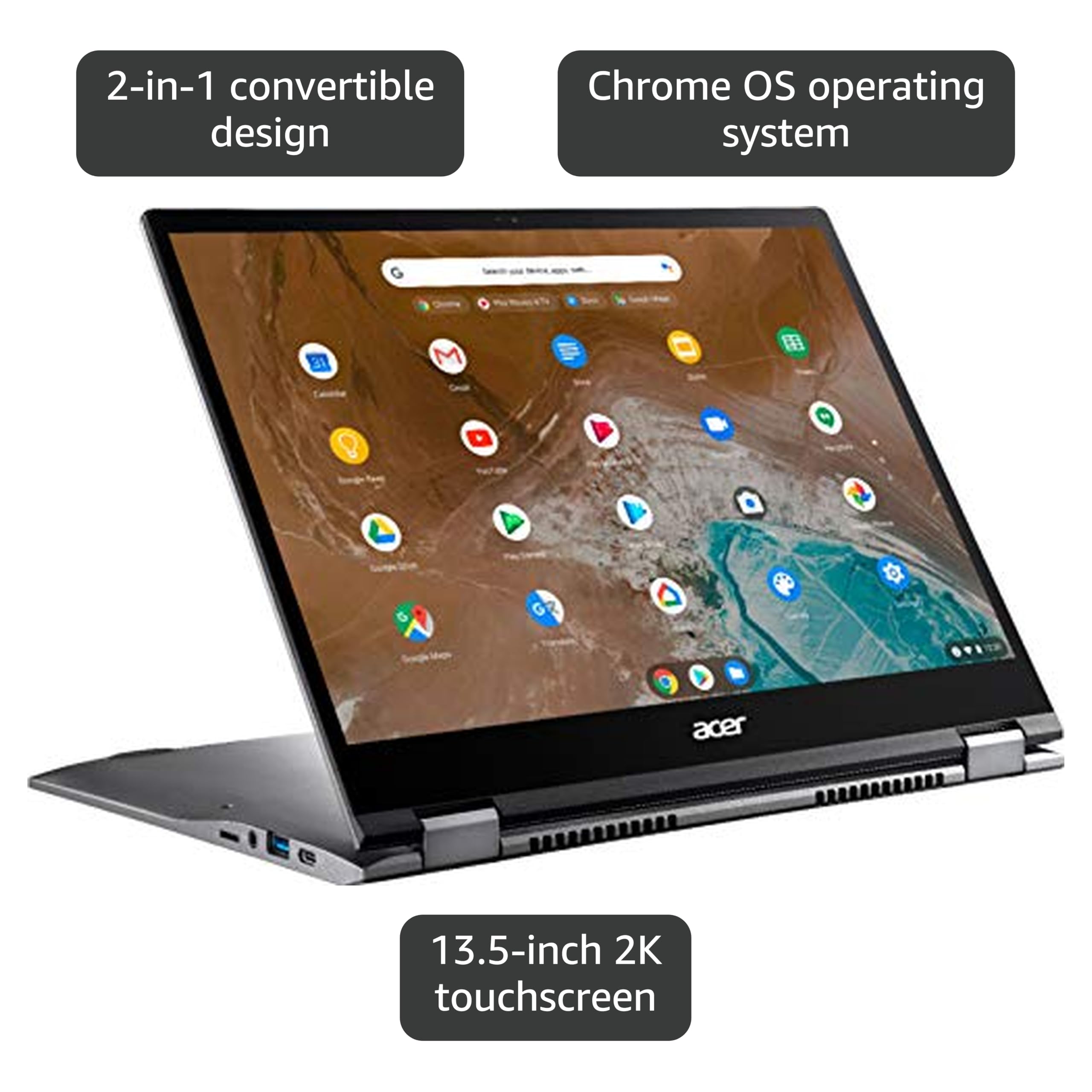 Amazon.com: Acer - Chromebook Spin 713 2-in-1 13.5