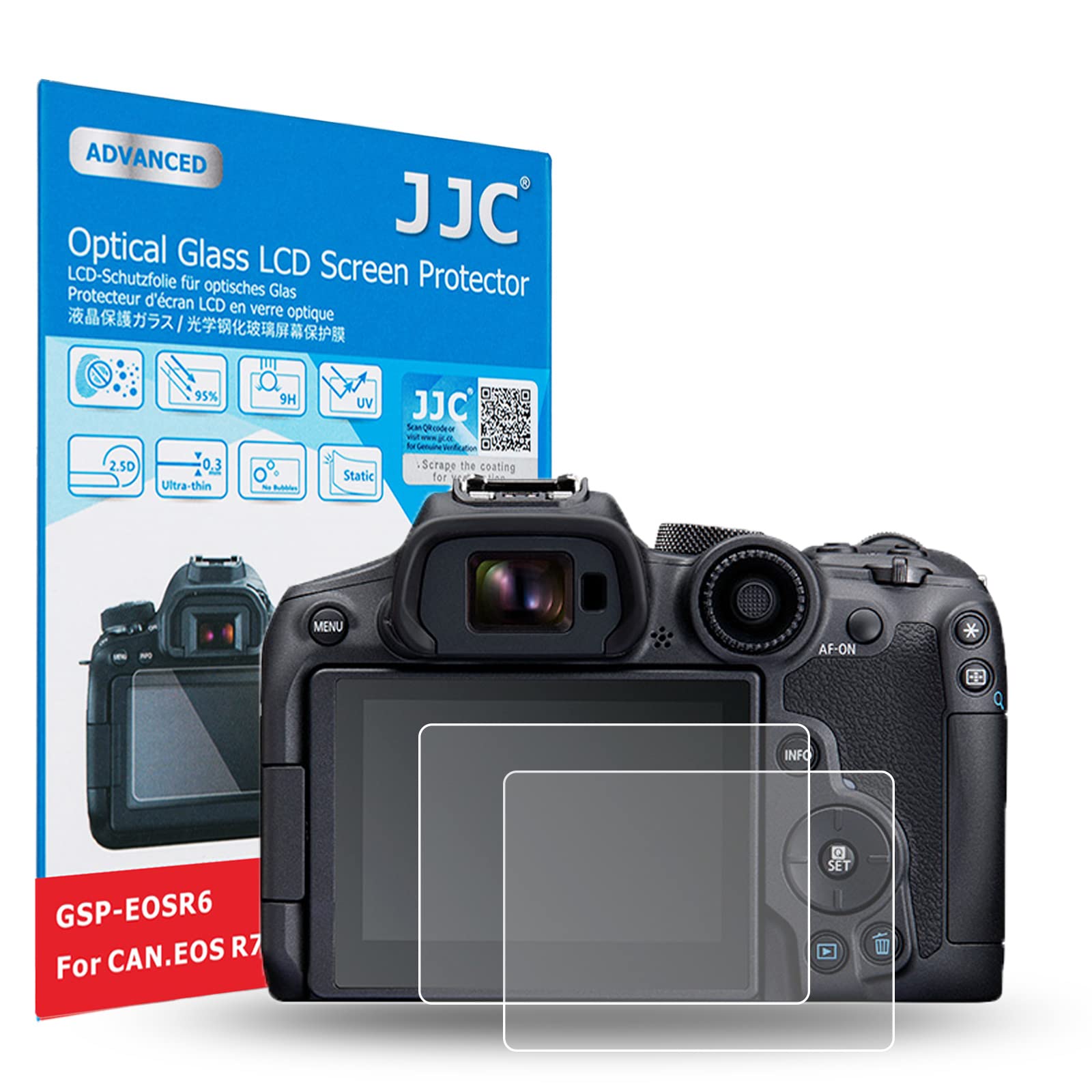 Amazon | 【2枚セット】JJC 液晶保護フィルム Canon EOS R6II R7 R6 