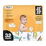 Hello Bello Premium Baby Diapers Size 1, 32 Count of Disposable, Extra-Absorbent, Hypoallergenic Baby Diapers with Snug and Comfort Fit, Sleepy Sloth