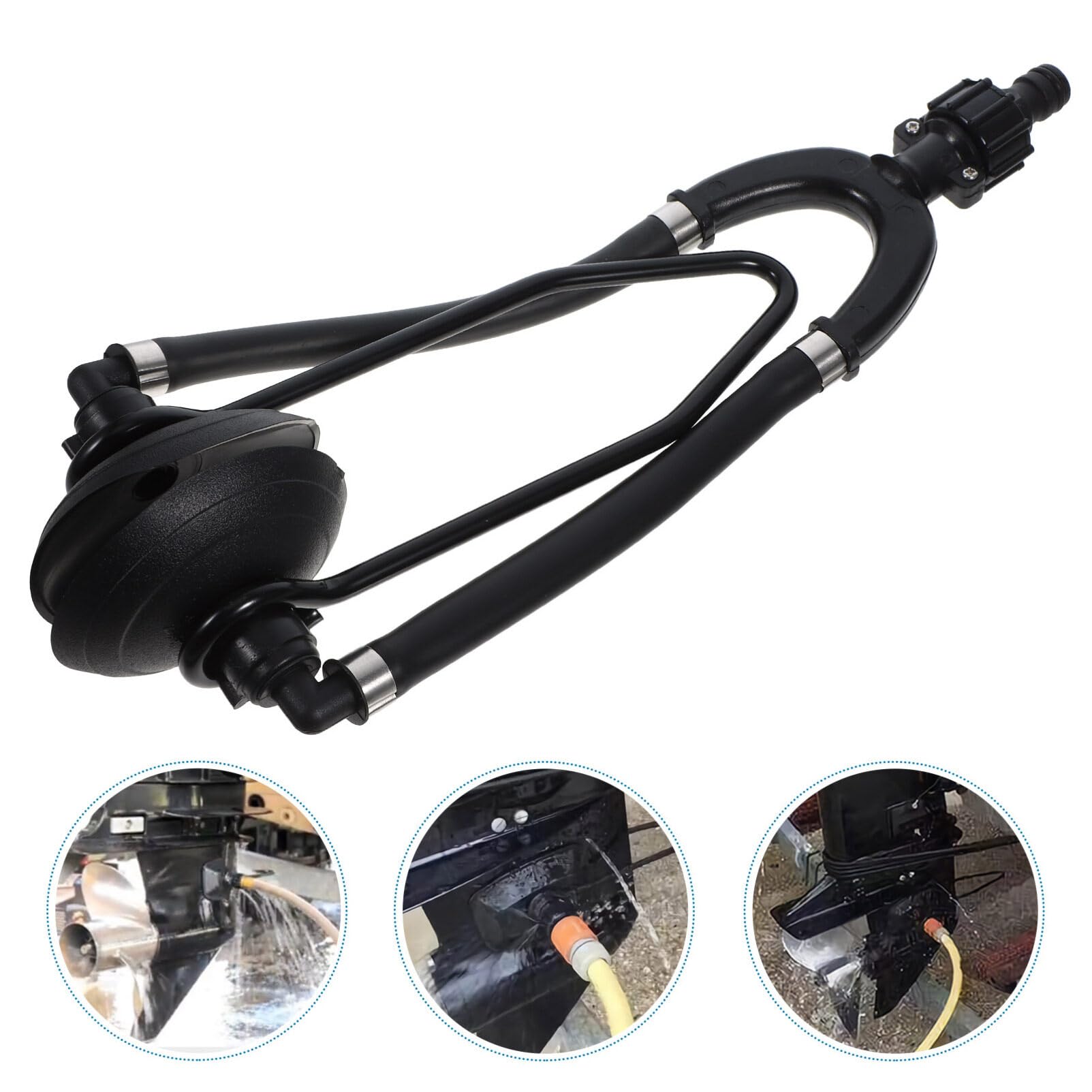 SUPVOX Marine Boat Motor Flusher Outboard Motor Muff Accessory Boat Accessories