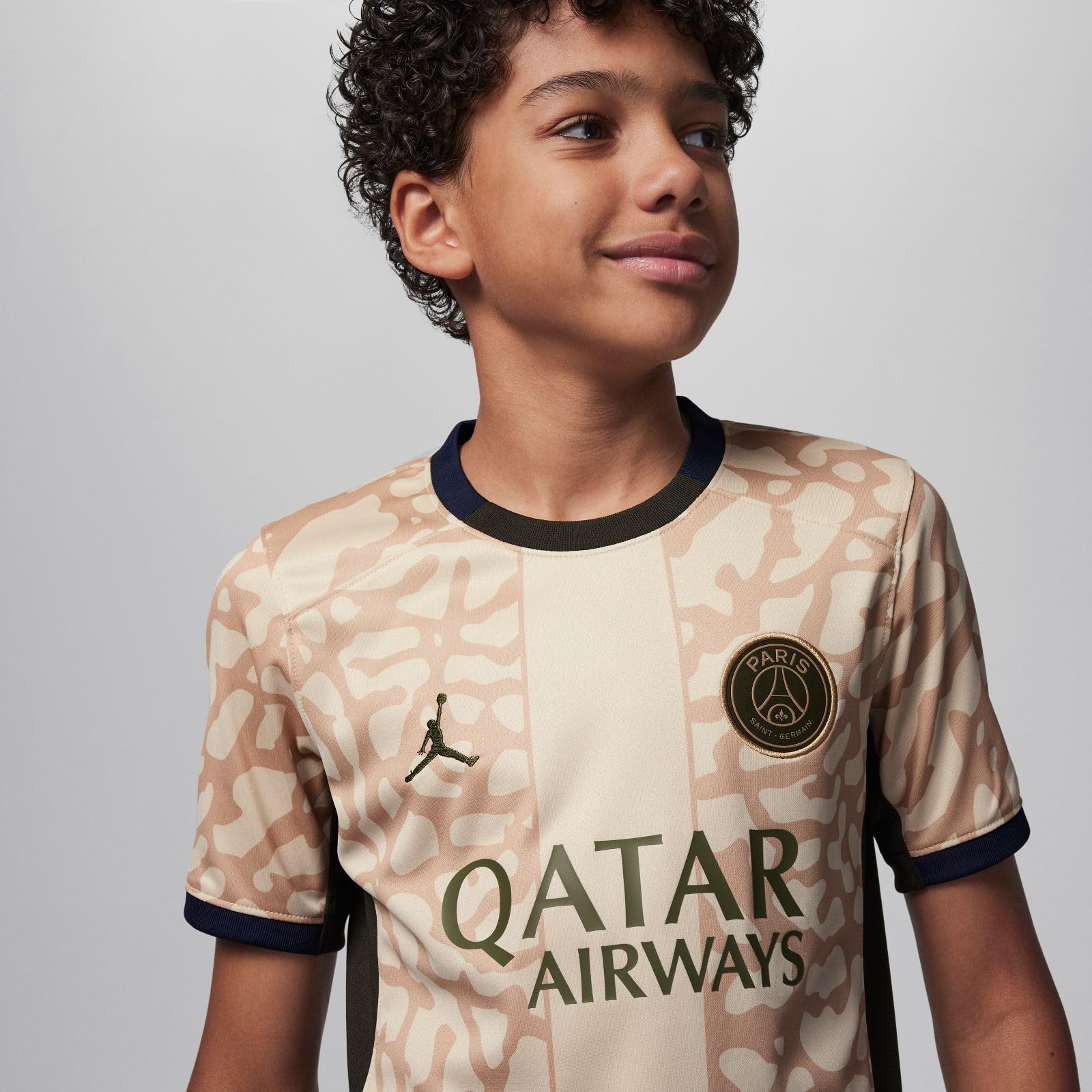 Nike PSG Y Nk DF Stad JSY SS 4th Top Unisex - Bambini e Ragazzi