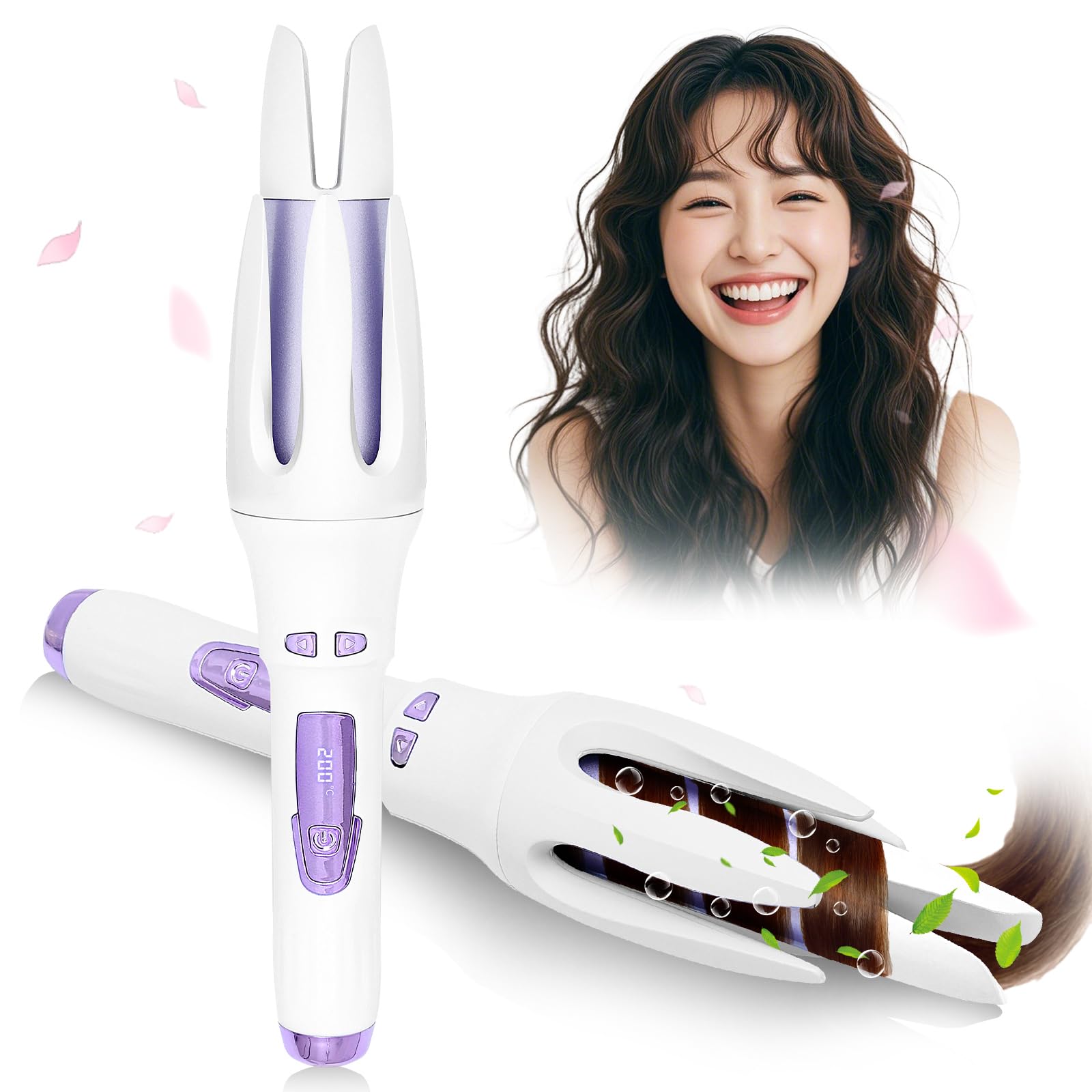 Amazon | 自動ヘアアイロン カール アイロン 32mm 4段温度調節