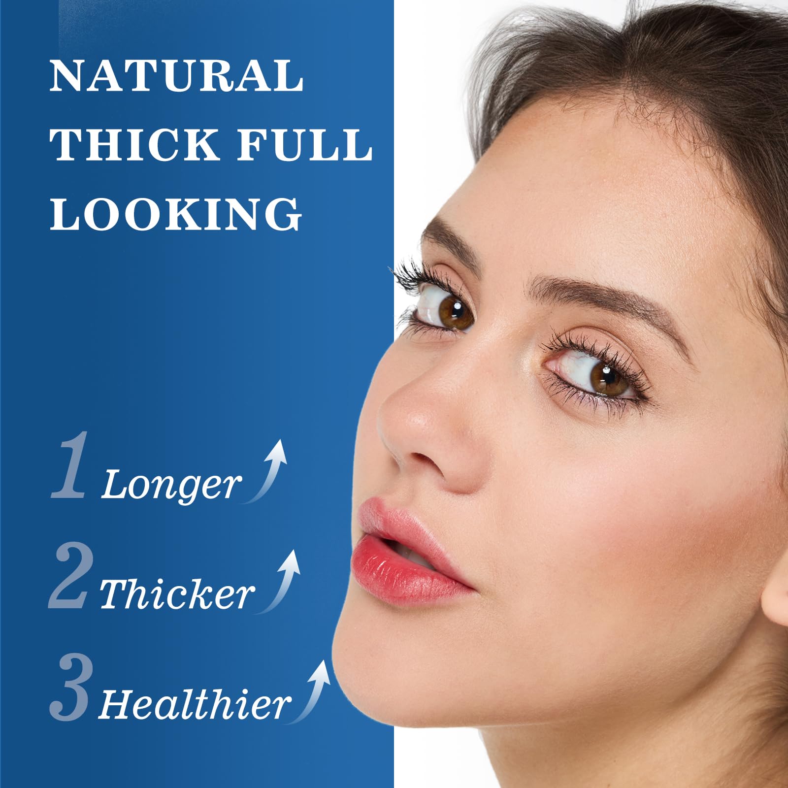 Eyelash Growth Serum | Biotin & Peptides Formula for Thicker Longer Fuller Lashes | Natural Lash Conditioner | Prostaglandin-Free | Safe for Extensions | 4mL (60+ Days Supply)