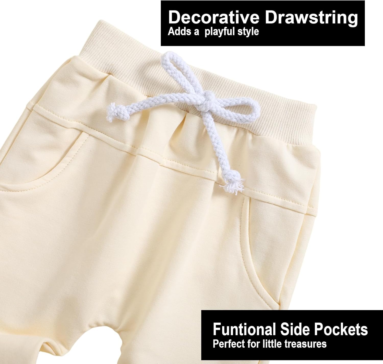 Baby and Toddler Boys 2-piece Clothes Set, Infant Cotton Long Sleeve Shirt and Pants Fall Winter Outfit - Image 4