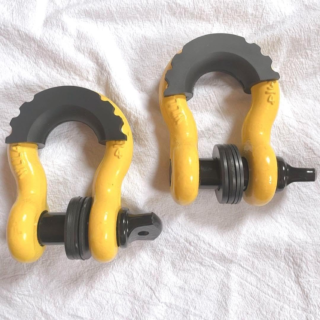3/4 Dリング シャックル バウシャックル グリーン jeep ジムニーの通販 by ☆ダンボ☆｜ラクマ 3/4 Dリング シャックル バウシャックル イエロー jeep ジムニー 汎用