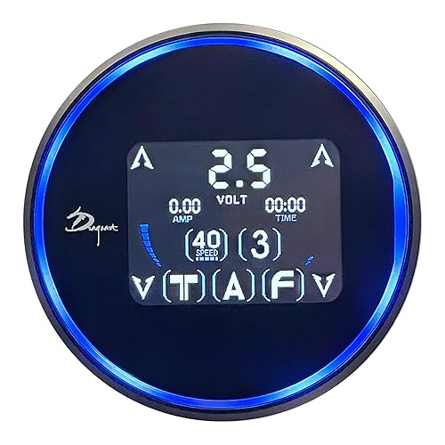 Fuente de alimentación de máquina de tatuaje Aurora 3 III 3 generación Maquillaje permanente Pantalla táctil Cargador de salida dual