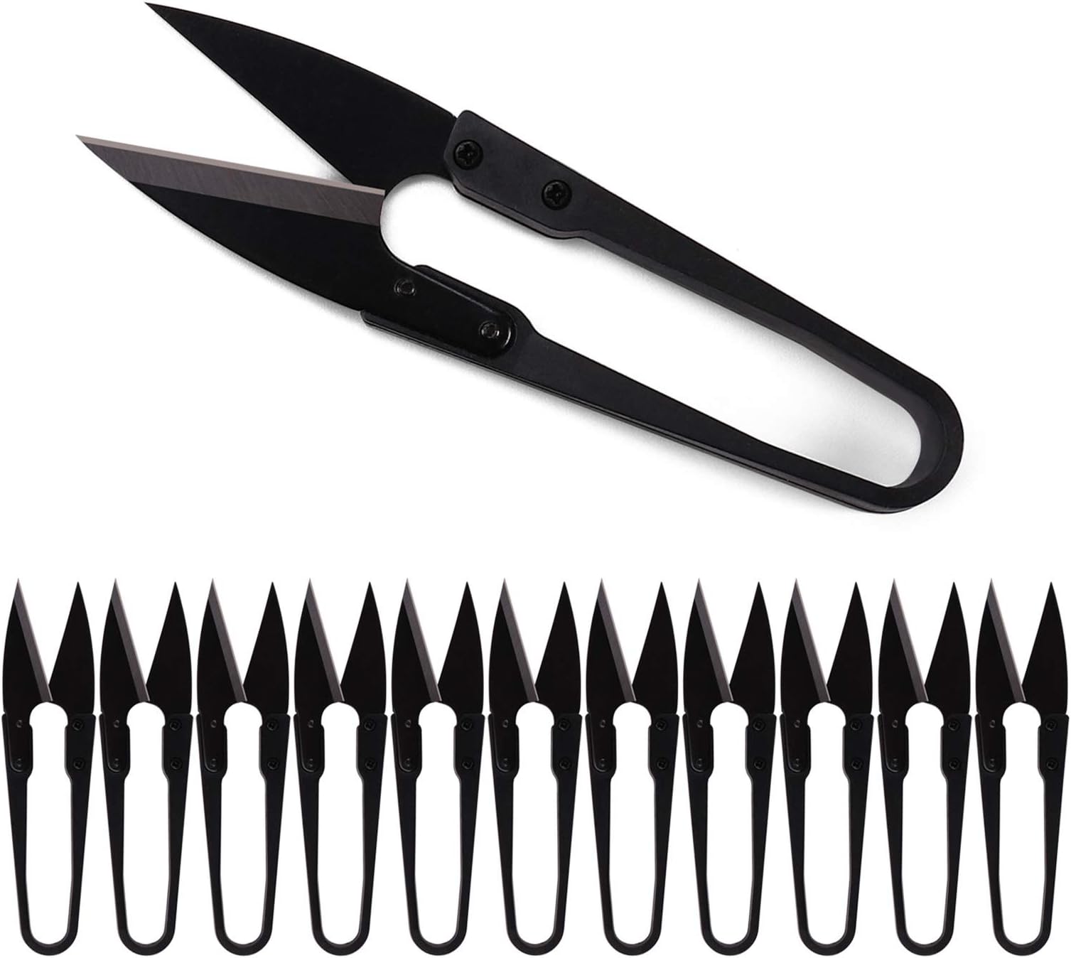 Sago Brothers Bonsai Pruning Scissors, Pruning Shears for Bud and Leaves Trimmer 12 PCS, Garden Shears for Plants, Gardening Clippers for Flower, Steel Bud and Bonsai Trimming Pruners Trimmers