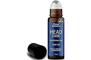 100% Natural Headache Relief Roll On - Head Ease Essential Oil for...