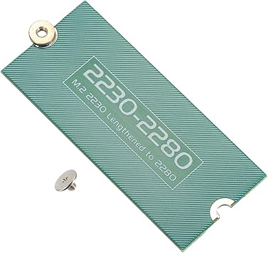 MECCANIXITY M2+ M.2 NGFF/NVME Length Extend Adapter 2230-2280 Only SSD Extension Bracket Card Plate PCB Board for PC Computer Case