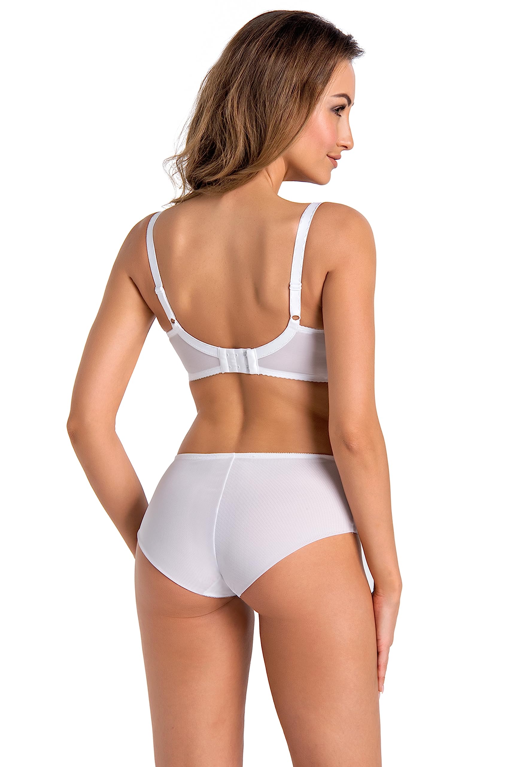 Teyli Sujetador de Mujer con Relleno y Acabado de Encaje: un Modelo Elegante y cómodo para el Uso Diario.