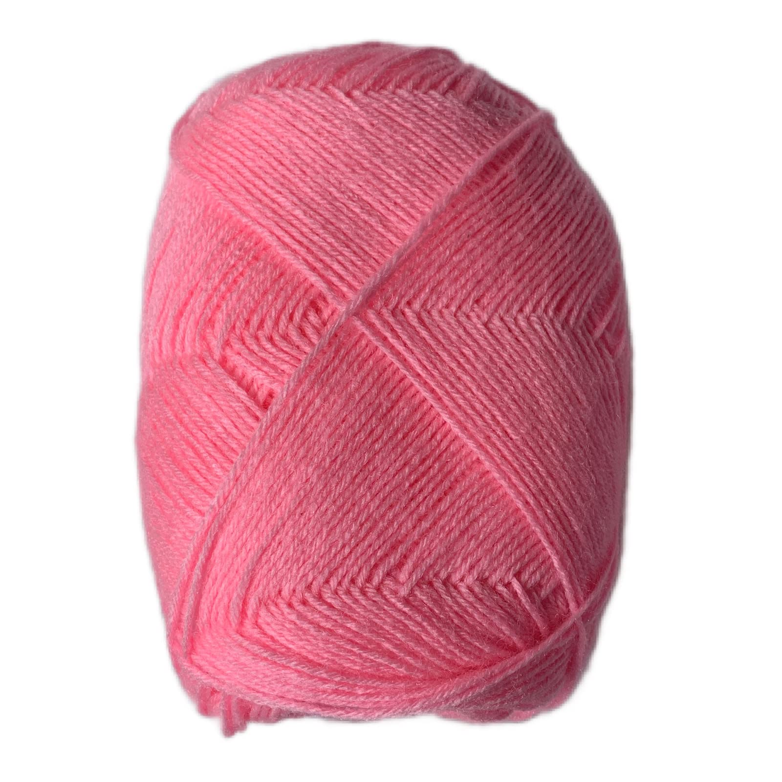 | Acrylics Soft N Strong 325 MTS 100 Gram Balls Used for Crochet/Knitting (goes with 3.5-4mm Hooks) (Dark Pink)