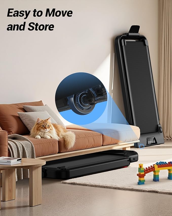 Caminadora Plegable Eléctrica 2.5HP con Inclinación Manual N miniatura 7