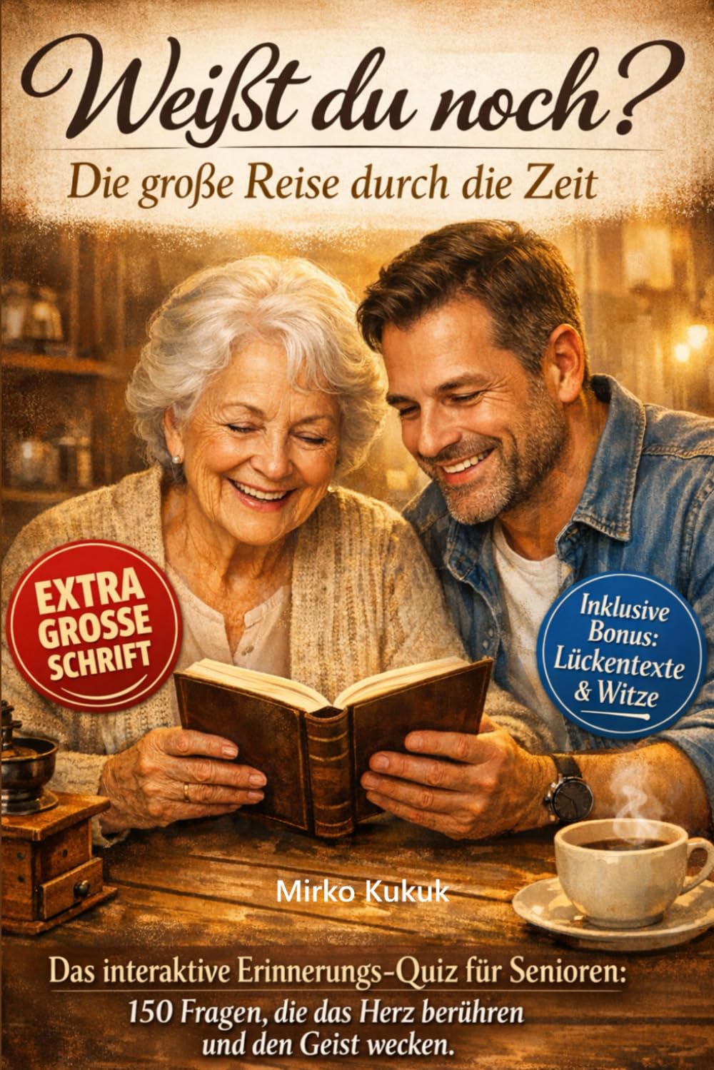Weißt du noch? Die große Reise durch die Zeit: Das interaktive Erinnerungs-Quiz für Senioren: 150 Fragen, die das Herz berühren und den Geist wecken. ... Kurzgeschichten mit großer Schrift)