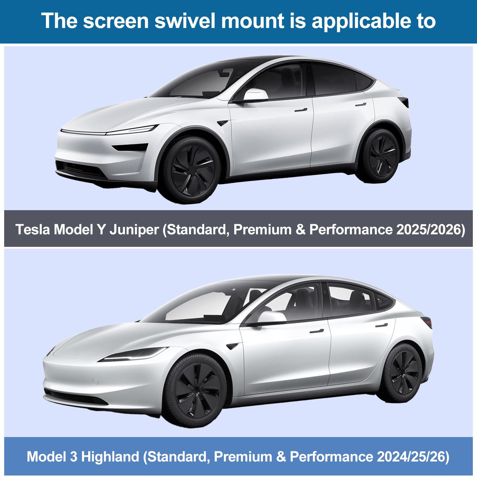 Amazon.co.jp: 画面スイベルマウント Tesla Model Y Juniper 2026 2025