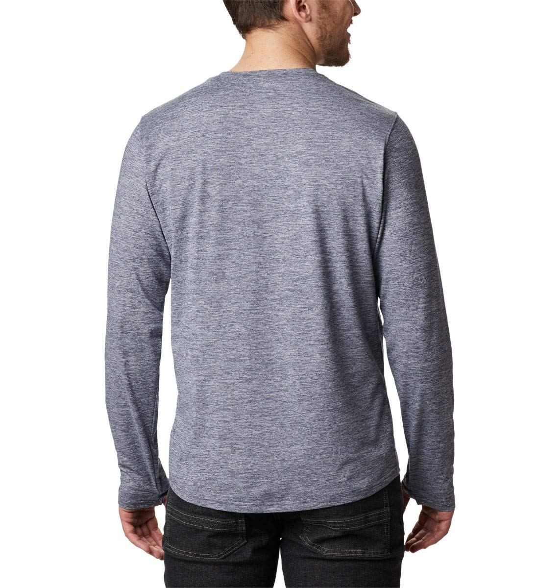 Columbia Tech Trail Long Sleeve Crew II Equipo de Camping y Senderismo Hombre