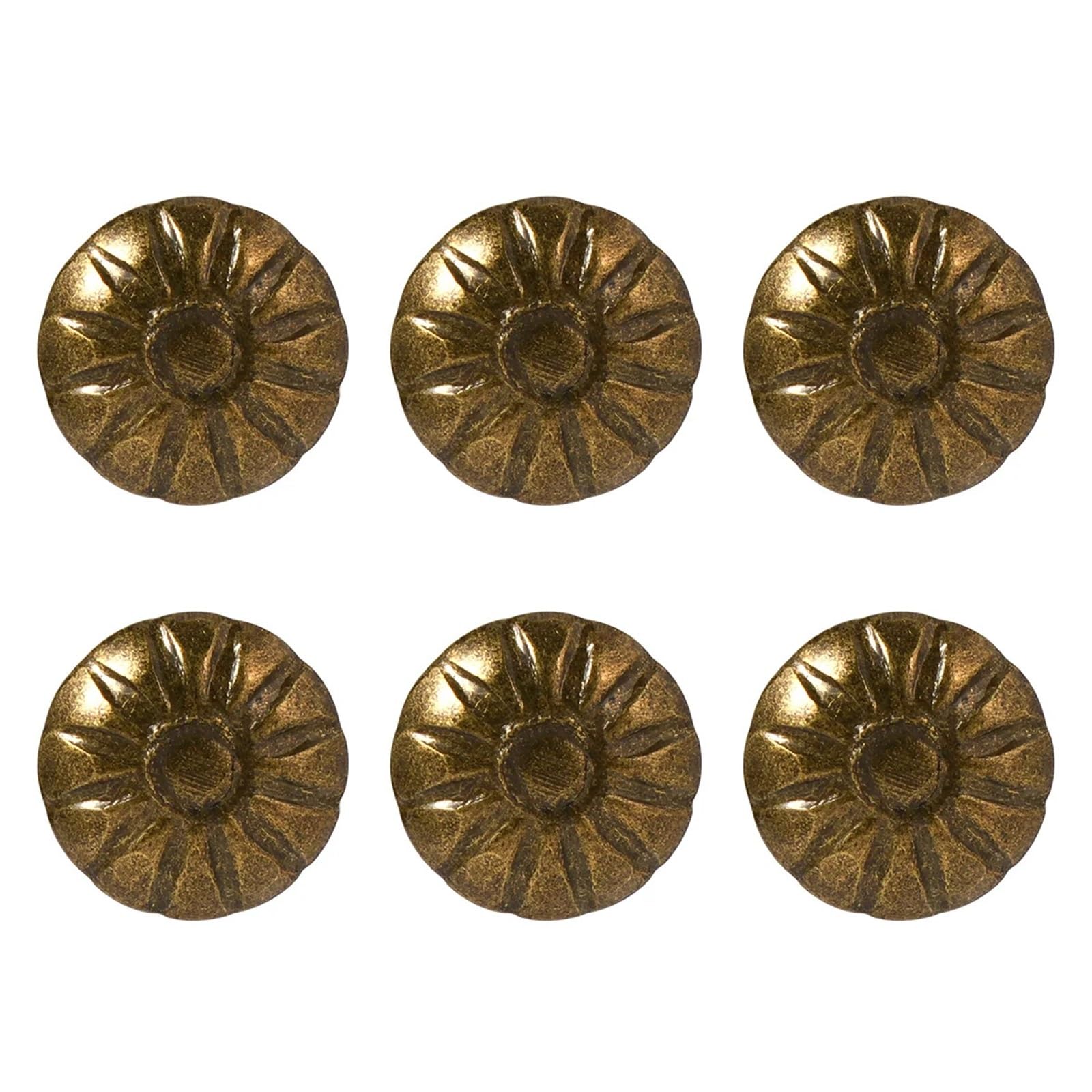 Yangshe One Color 400Pcs Brass Decorative Thumb Tacks Retro Upholstery Nails For Sofa Furniture