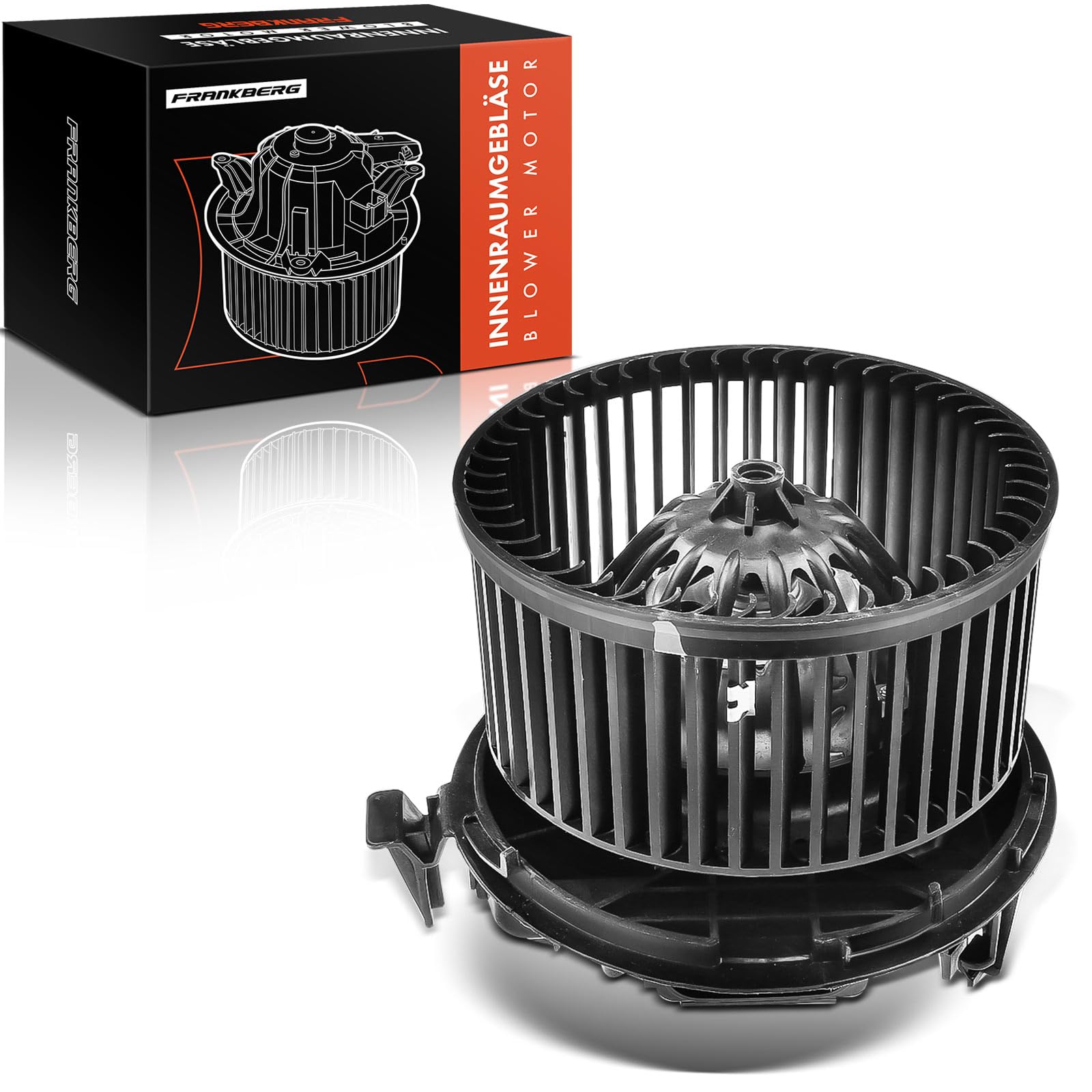 Frankberg Motor del ventilador del calefactor Compatible con M.e.g.a.n.e II BM0/1 CM0/1 M.e.g.a.n.e II Touring KM0/1 M.e.g.a.n.e II Coupé-cabrio EM0/1 M.e.g.a.n.e II Berlina LM0/1 Replace# 7701056965