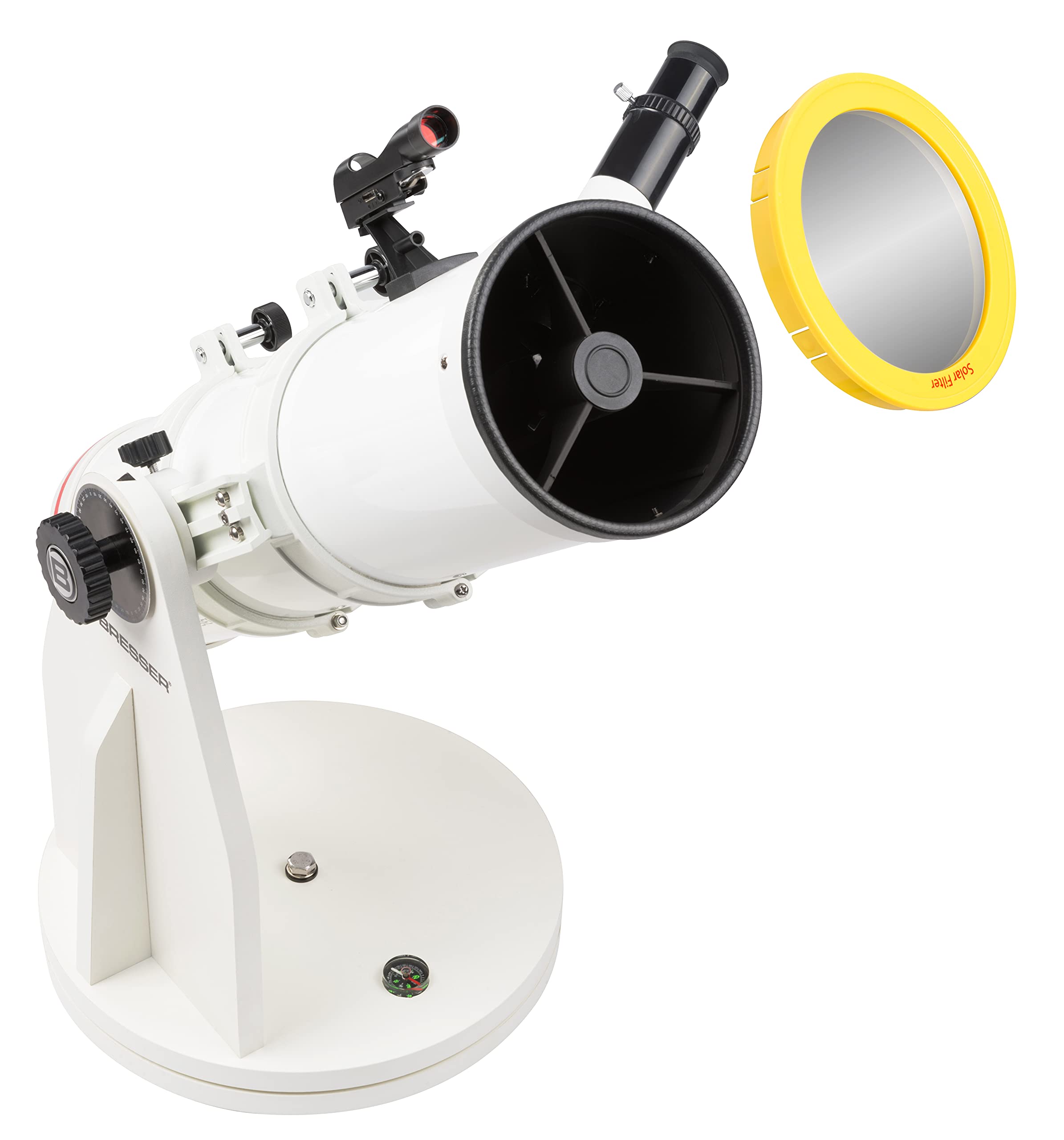 Bresser Messier Dobson - Telescopio de 130/650 mm, Color Blanco