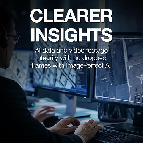 Miniatura 8 de Seagate Skyhawk AI - Disco duro interno de video de 10 TB  3.5 pulgadas SATA 6 Gbs 256 MB caché para DVR NVR sistema de cámara de seguridad con