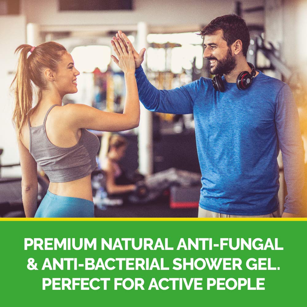 Ultimate Anti Fungal Anti Bacterial Shower Gel with Tea Tree for Fungus