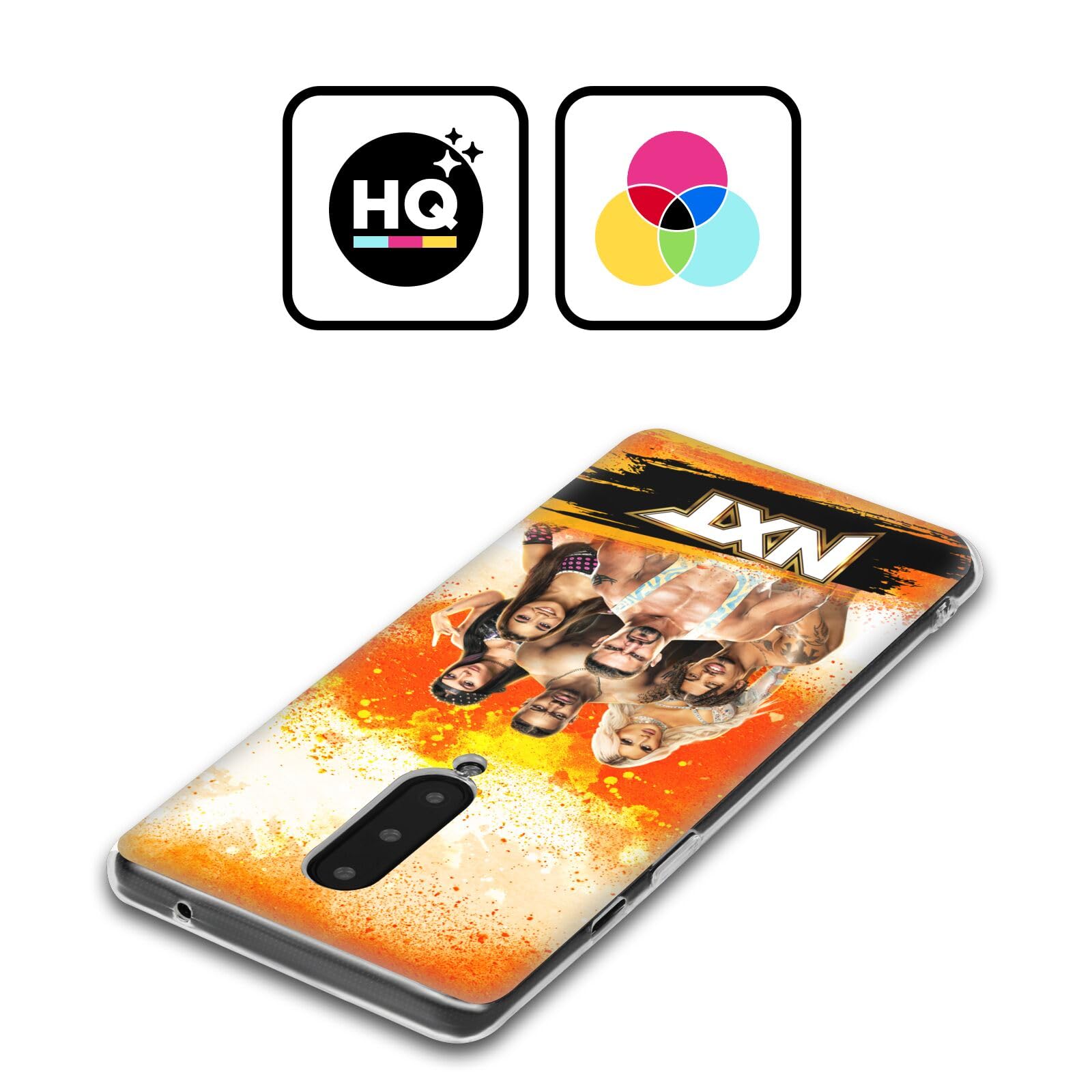 Head Case Designs Officially Licensed WWE NXT Pay-Per-View Superstars Soft Gel Case Compatible with Google Pixel 7 Pro