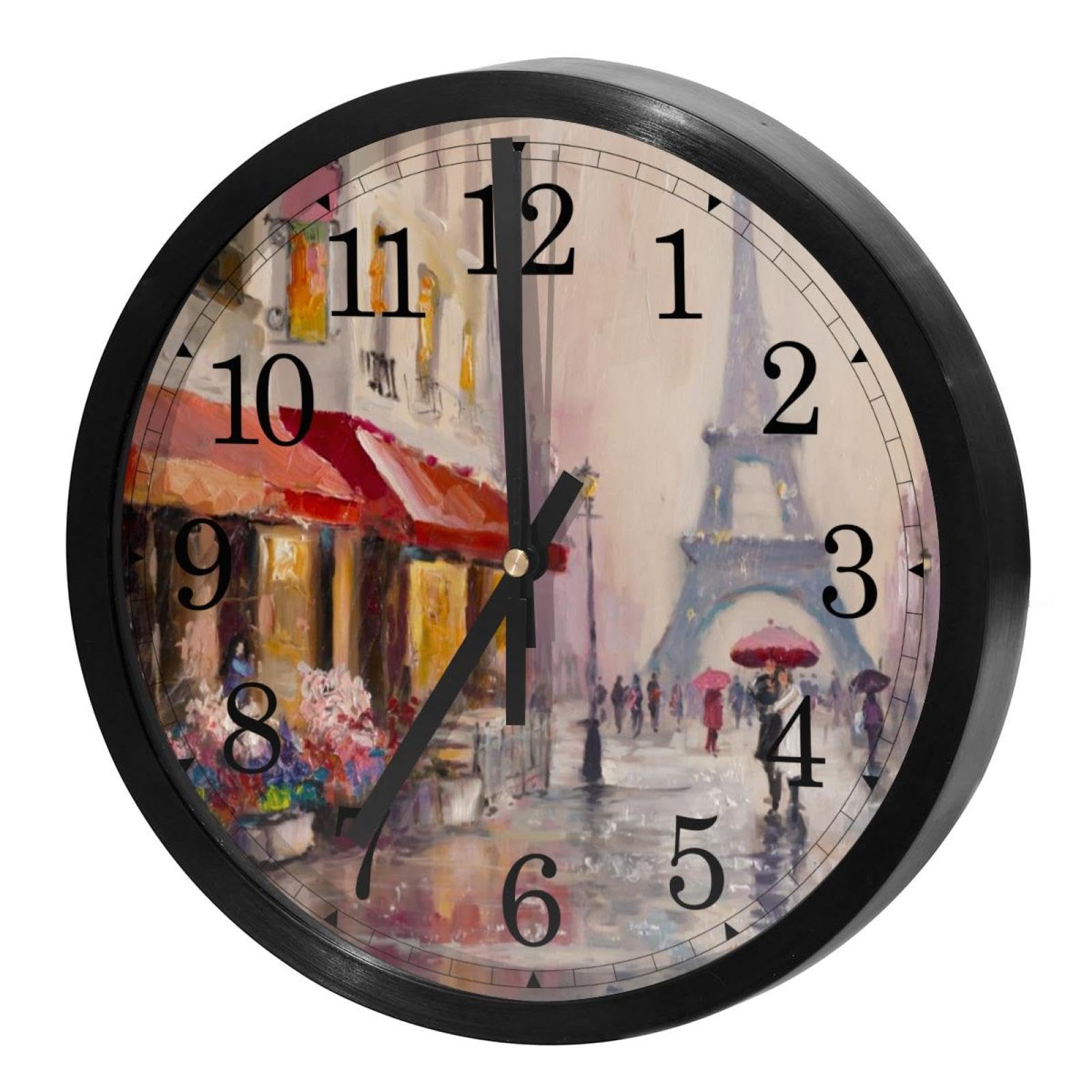 Horloge murale sans tic-tac pour retrouver le sommeil et la concentration
