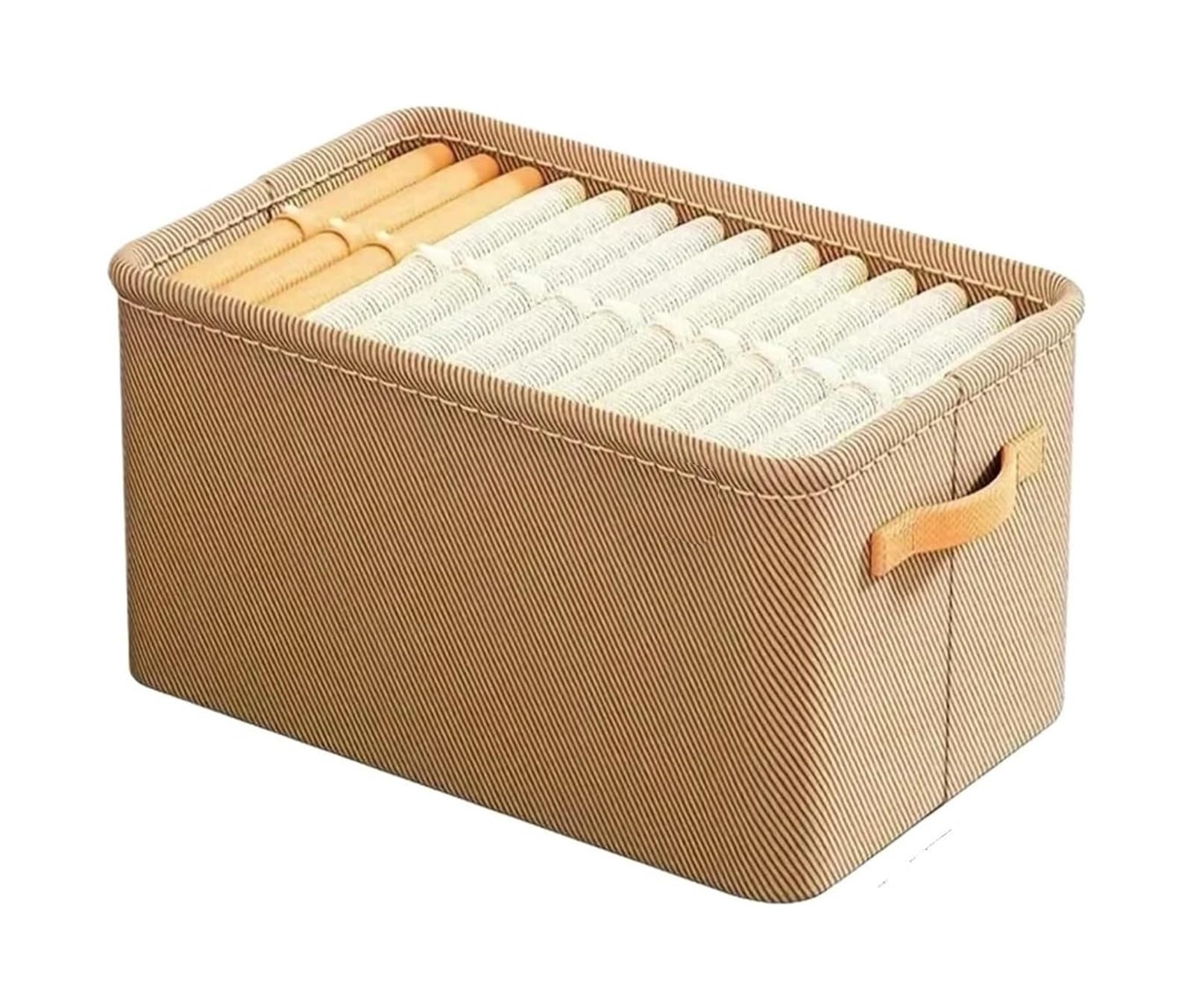 Schubladen Organisator Box für Socke BH Hosen(Khaki XL)