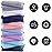 16 Pack Baby Washcloths burp cloths - 20 x 10 - Luxury Multicolor Coral Fleece - Extra Absorbent and Soft Wash Clothes for Newborns, Infants and Toddlers - Suitable for Sensitive Skin and New Born