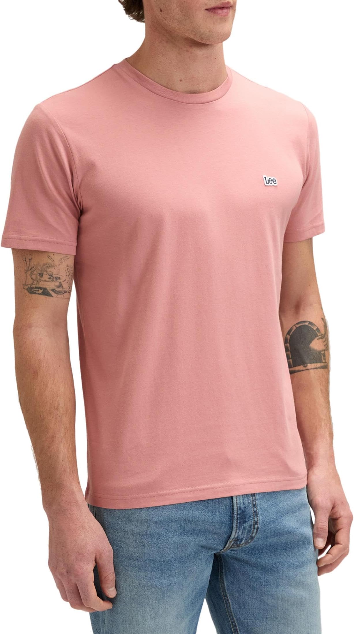 Lee Men's Ss Patch Logo Tee T-Shirt