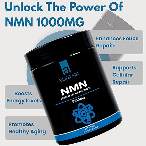 Miniatura 6 de Suplemento NMNH - 95% clínicamente estudiado altamente purificado y probado por terceros para NAD+ y apoyo saludable al envejecimiento