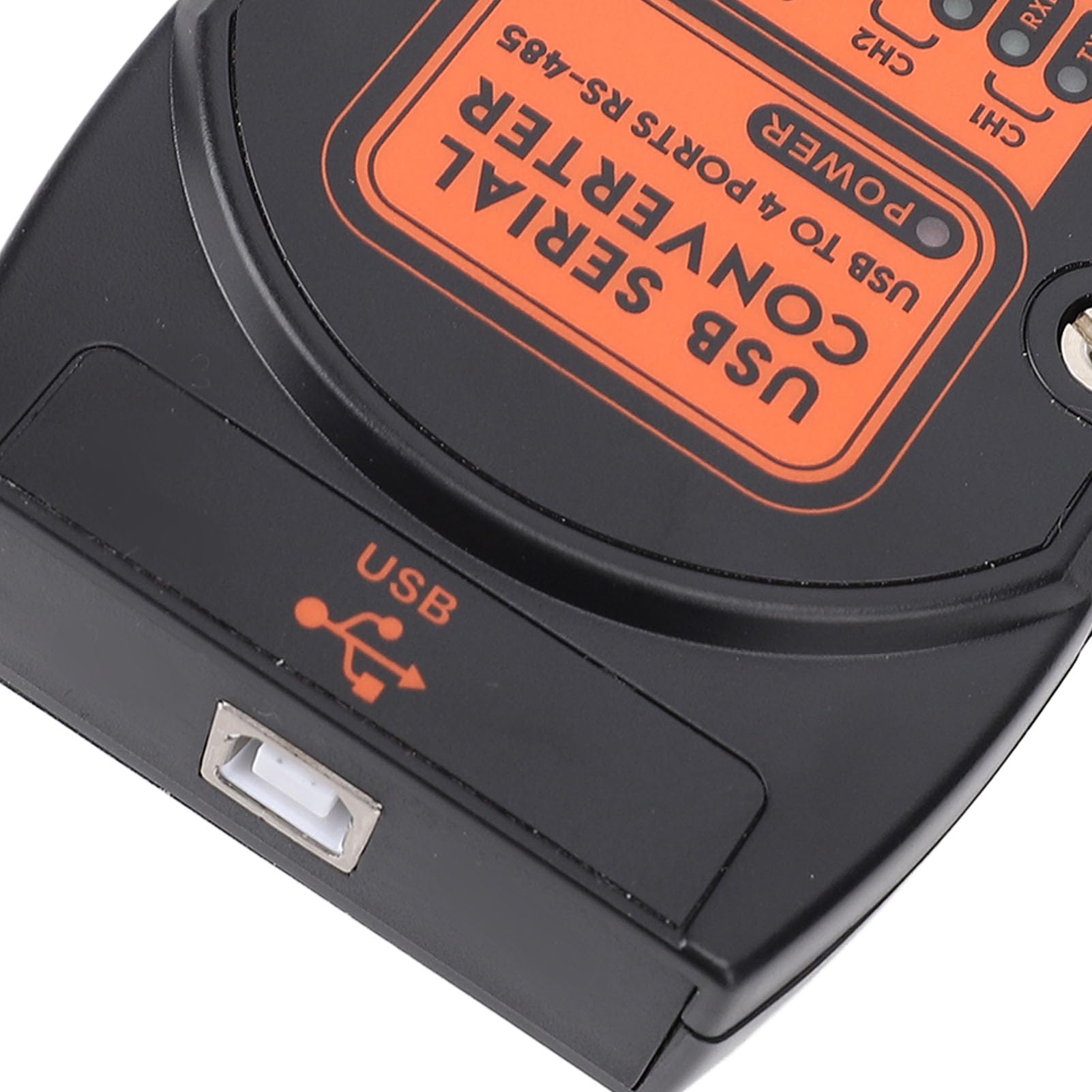 Eujgoov Konwerter USB na 4-kierunkowy Port Szeregowy 485, materiał ABS, Izolacja 1500 V, Ochrona 600 W, do urządzeń