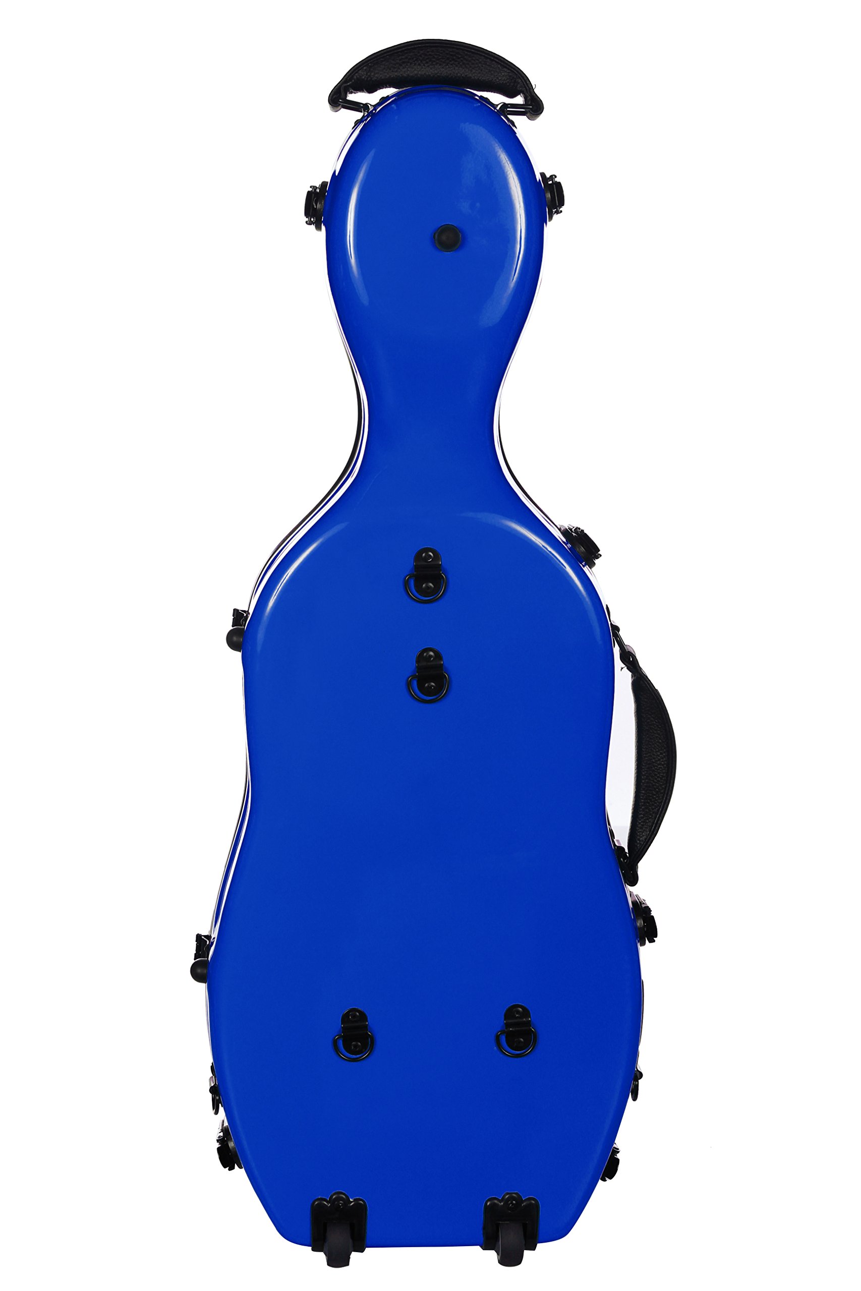 M-Case Custodia per Viola Fiberglass 38-43 Ultra Light blu royal borsa musicale