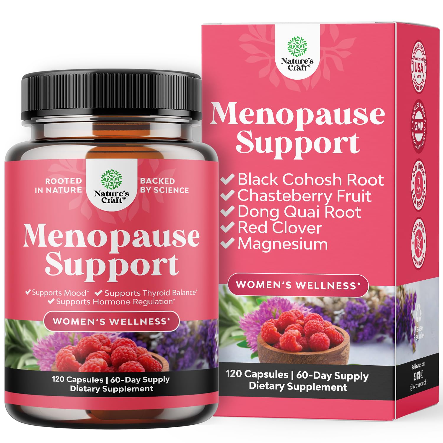 Natures Craft Complete Herbal Menopause Supplement