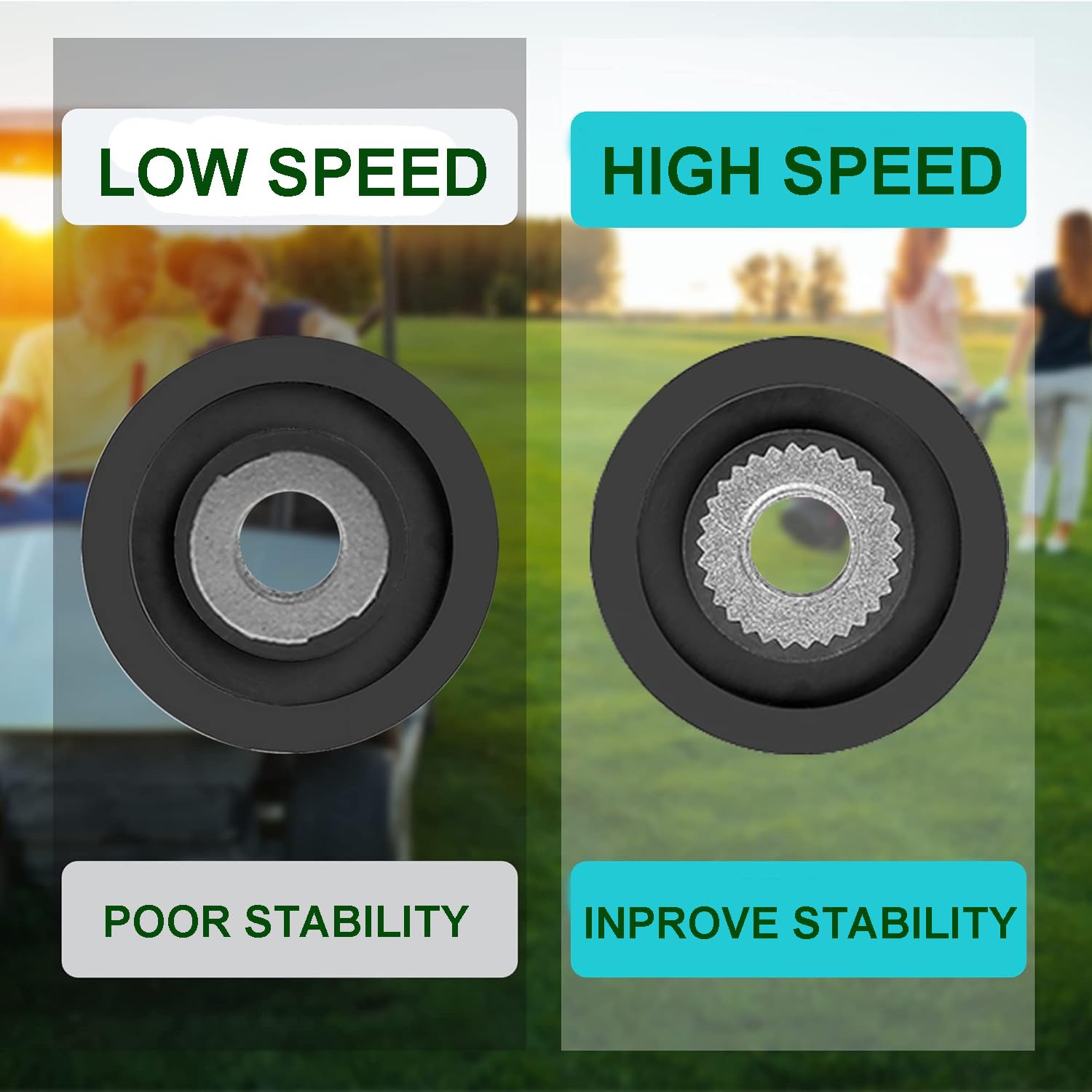 10L0L Golf Cart Speed Sensor, Speeded-up 10 km/h IQ High Speed Motor Magnet Club Car DS/Precedent 48 V Elektrische Golfwagen Speed Sensor