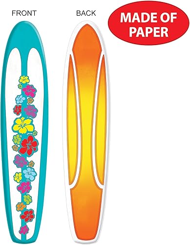 Miniatura 2 de Beistle Tabla de surf articulada, paquete de 2