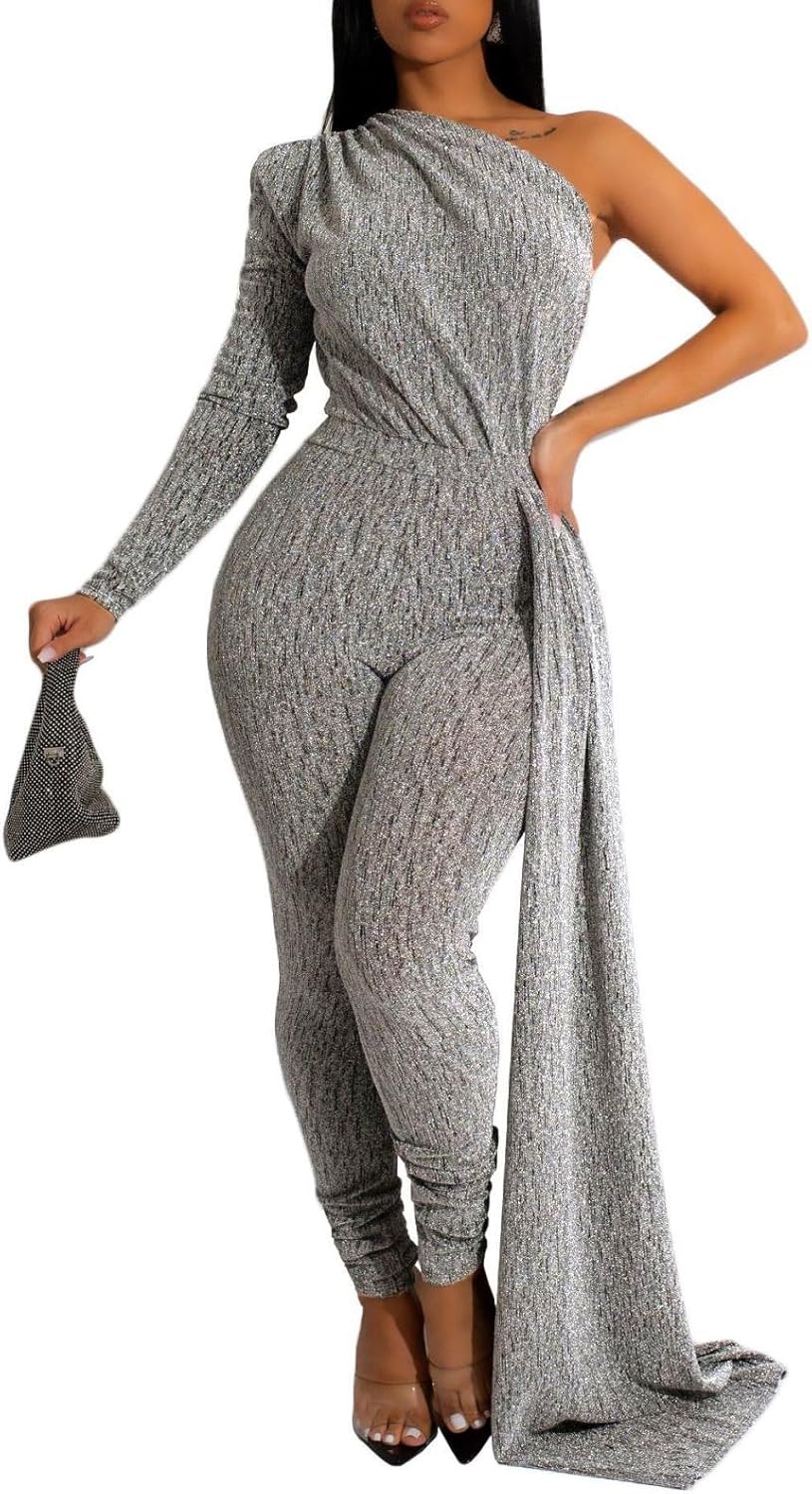 DinyIn Sexy Jumpsuit for Women Elegant for Party