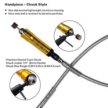 CTISMICE 1200W Flex Shaft Grinder Electric Rotary Tool