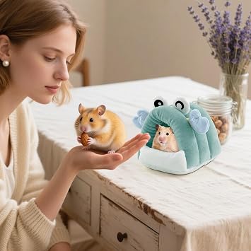 Chinchilla Bed Crab Shaped Enclosed Warm Small Pet Nest
